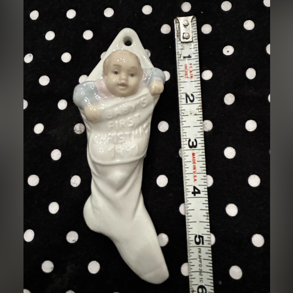 Lladro Baby’s 1st Christmas Ornament 1991